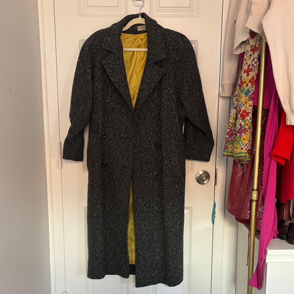 100% Wool Long Coat